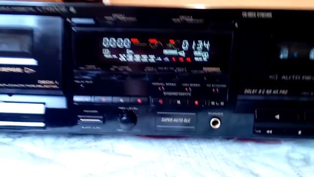 Tape Deck Pioneer CT-W701R смотреть онлайн