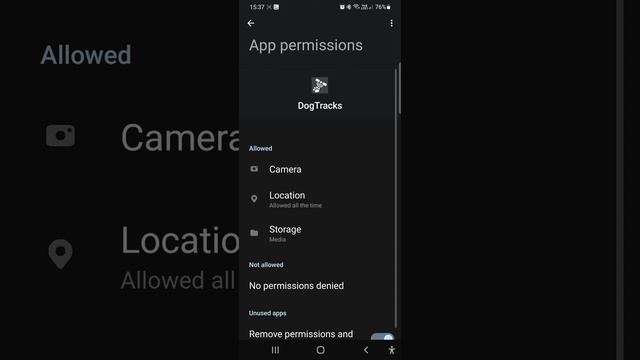 DogTracks - Setting battery optimization to Unrestricted on Android смотреть онлайн