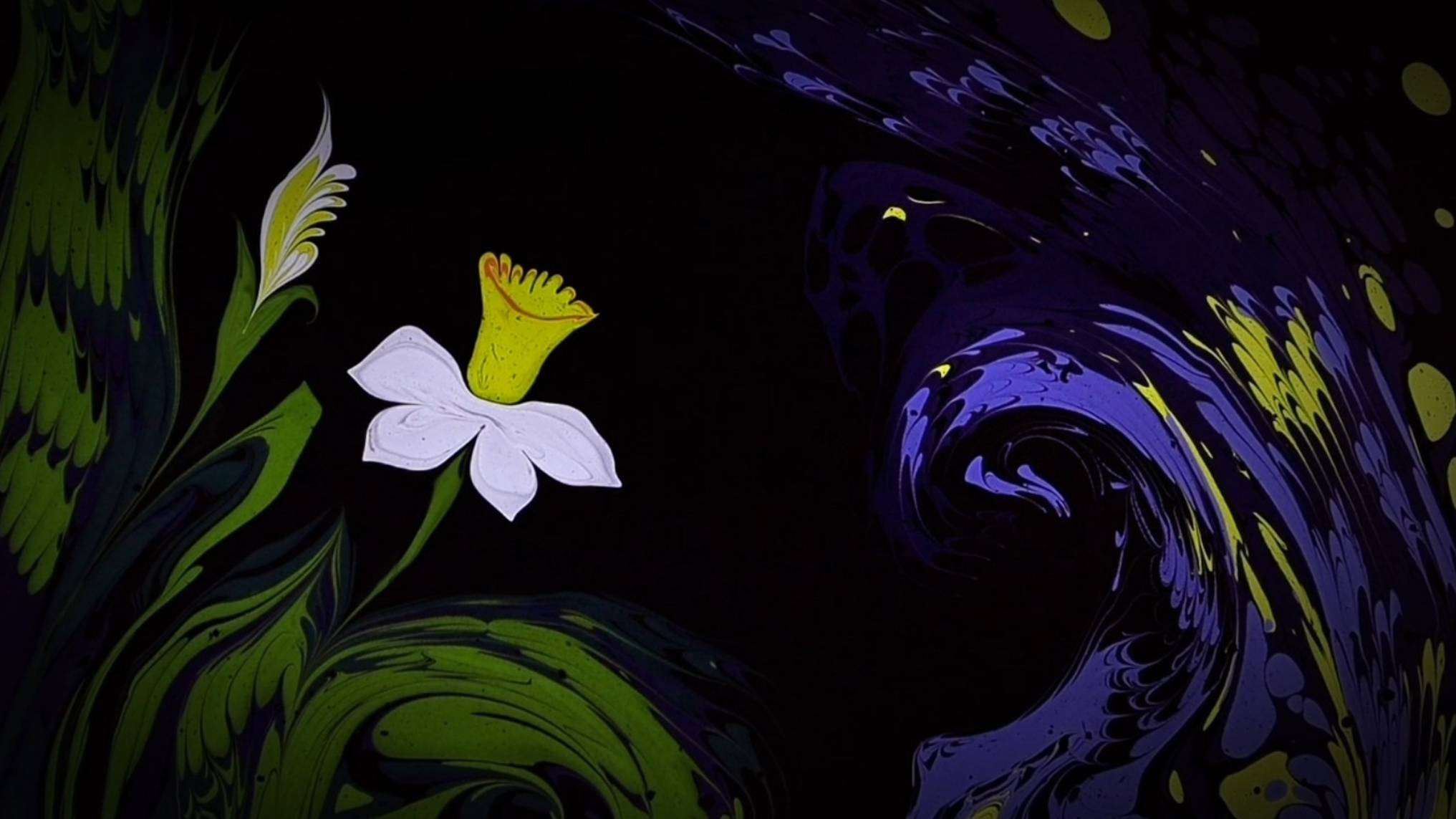 Нарцисс. Цветы. Эбру шоу
Техника рисования на воде, эбру смотреть онлайн