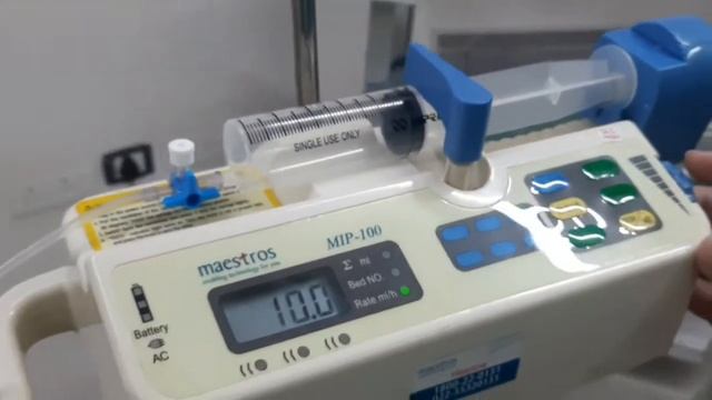 How To Use Syringe Pump #syringepump #infusion