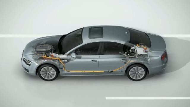 Audi A8 hybrid 2012. Sistema híbrido de propulsión смотреть онлайн