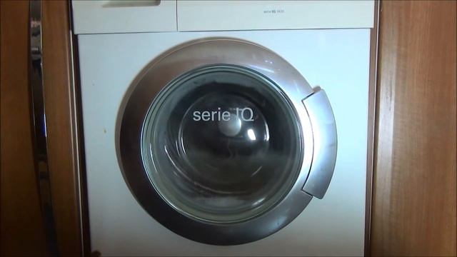 Siemens Serie IQ1430 Washer : Outdoor 30'c mini load смотреть онлайн