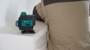 Лазерный уровень Rokodil Ray Max, зеленый луч, 4D, 360 градусов, 16 линий