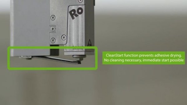 Sempre 6 – compact cold glue application head for fast-paced adhesive applications