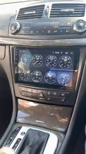 MERCEDES W211 E55 AMG HEAD UNIT UPGRADE смотреть онлайн