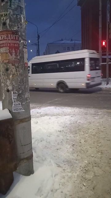 Mercedes-Benz Sprinter на маршруте 11Т ул. Белинского | Пермь смотреть онлайн