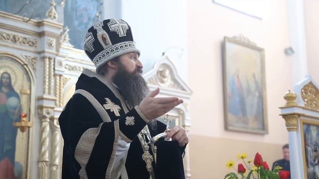 Проповедь архиепископа Антония в храме Преображения Господня, д. Деречин смотреть онлайн