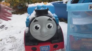 Паровозик Томас и машинки ☆ Железная дорога для детей!  Веселый и интерестный рождественский подарок
