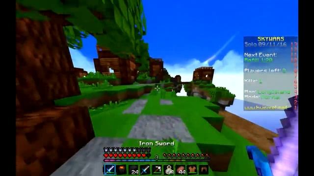ВЫТАЩИЛ ВРАГА ИЗ ЗАСАДЫ И УБИЛ!!! #2 Sky Wars Solo смотреть онлайн