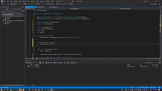 [#09] Unity Animation Rigging: Weapon Recoil Patterns using Overide Transform Constraint смотреть онлайн