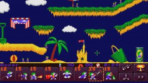Lemmings 2 - The Tribes (Sega Mega Drive) - Полное прохождение - 1 часть (LongPlay) [1080p] [60FPS]
