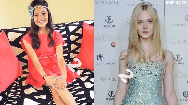 Jenna Ortega VS Elle Fanning Transformation ★ From Baby To 2024 смотреть онлайн