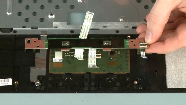 Replace the touchpad button board | HP Pavilion g6-2000 Notebook | HP Support смотреть онлайн