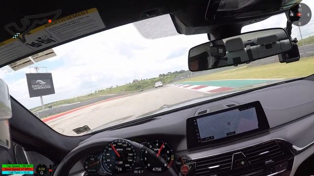 2019 M Track Days at COTA, M5 laps смотреть онлайн