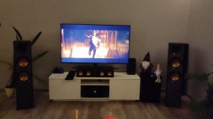 Marantz Cinema 60 DAB Klipsch r-820f Wiim mini ARTBAT stereo x2 Odsłuch u Michała
