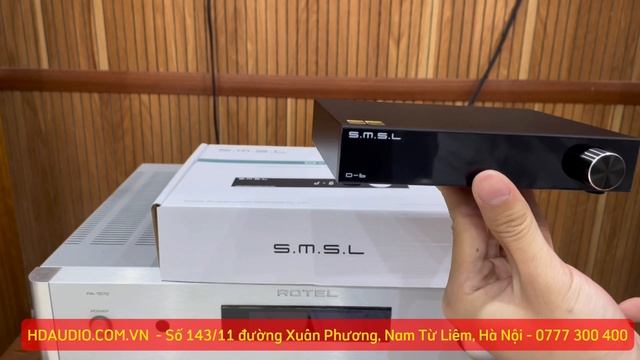 DAC SMSL D6 - Nghe Nhạc Vàng Mê Ly Cùng Cặp Chip DAC AK4493S смотреть онлайн