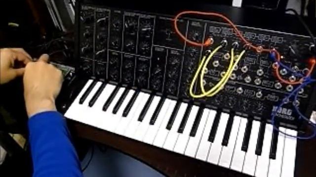 Korg MS-20 Mini + BOSS RE-20 Ambient Noise Session