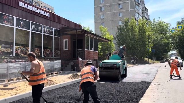 Асфальтирование парковки в городе Ногинск смотреть онлайн