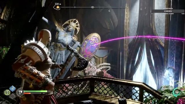 Прохождение God of War Рагнарек на PS4 Slim #5 смотреть онлайн