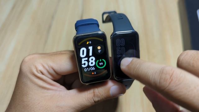 Xiaomi Smartband 7 Pro VS HUAWEI Band 9 - Design And Menus Comparison