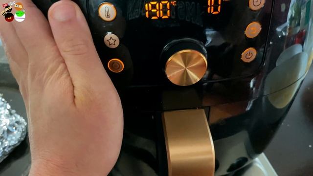 spicy salmon burger hot air fryer Philips Airfryer XXL Smart Sensing Premium HD9867:90 смотреть онлайн