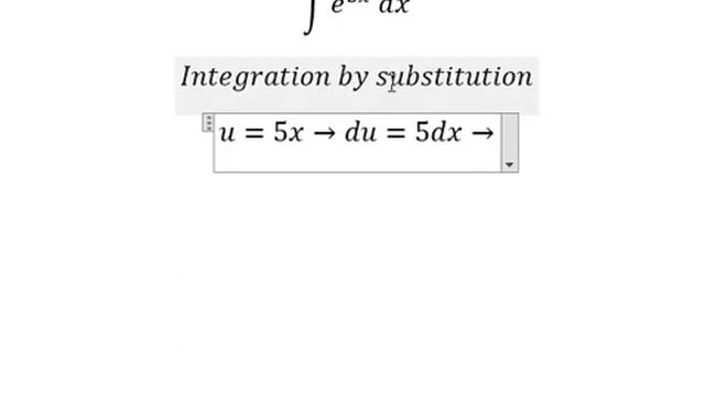 Calculus Help: Integral ∫ e^(5x) dx - Integration by substitution - Techniques - SOLVED!!! смотреть онлайн