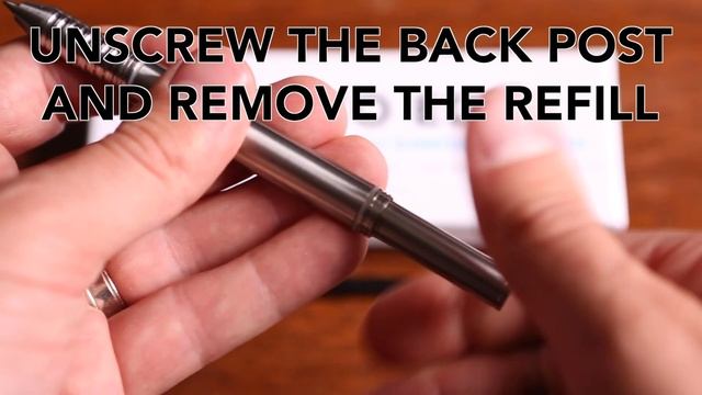 Ti Arto EDC Pen "How To Change The Refill" смотреть онлайн