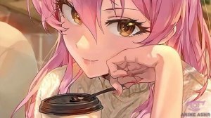 Anime coffee girl ASMR | Sleeping Asmr