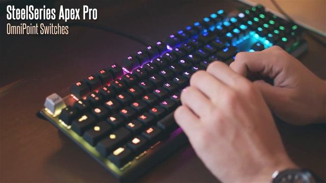SteelSeries Apex Pro Typing Sound Test [No Talking] смотреть онлайн