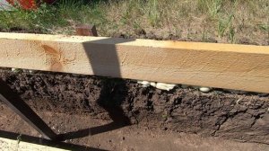 Залили ленту 34 метра под легендарный фасадный забор с откатными воротами