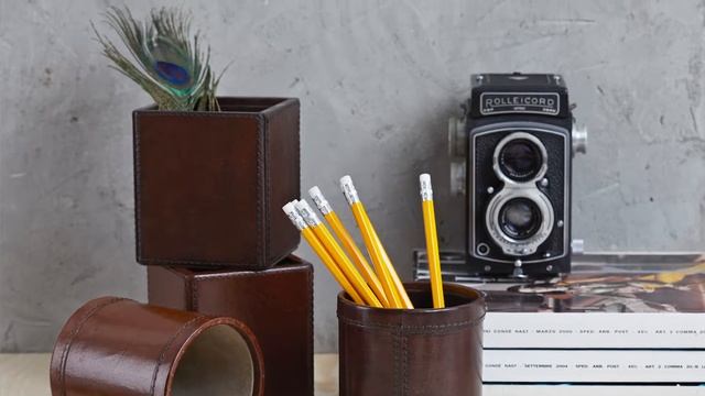 Life of Riley | What Leather Desk Accessory Options Are There? смотреть онлайн