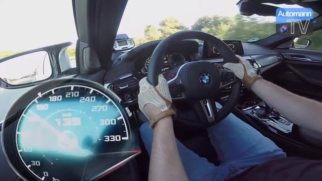 BMW M5 F90 Acceleration ( 0-300 Km/h)