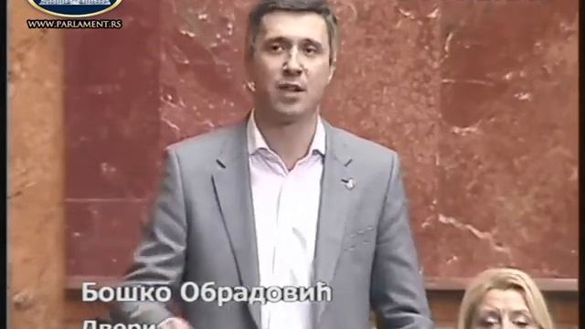 Бошко Обрадовић: Да ли је нормално да КиМ није тема у скупштини Србије?!
