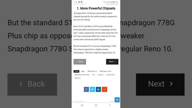 Oppo Reno 10 series is better than Vivo S17 series смотреть онлайн