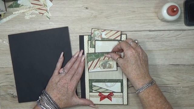 Tutorial 6/10 Christmas December Daily Mini Album ( Fleur Designs New Year Night ) смотреть онлайн