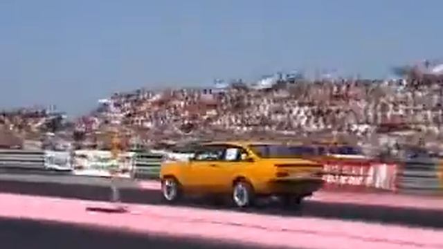 Audi GT races Opel Kadett C смотреть онлайн