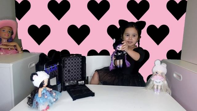 Unboxing Na! Na! Na! Surprise 3-in-1 Backpack Black Cat Doll смотреть онлайн