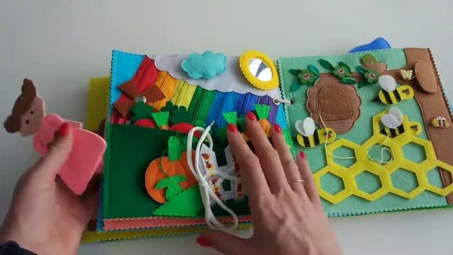 Quiet book, busy book, smart book for girl смотреть онлайн