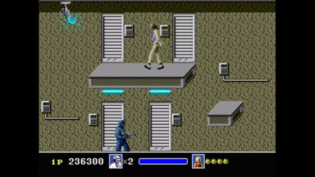 Sega Mega Drive 2 (Smd) 16-bit Michael Jackson's Moonwalker Round 5 The Enemy Hideout Прохождение