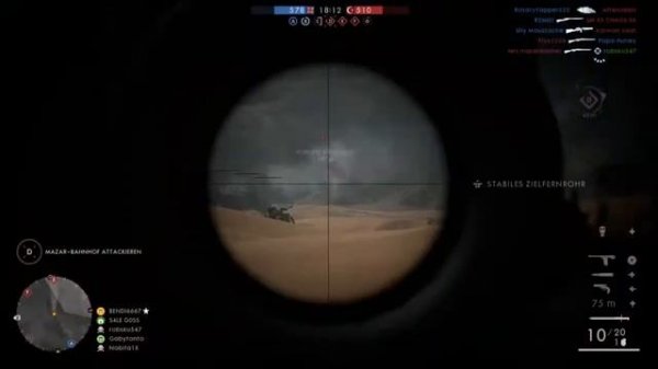 320 M. Headshot💪🏻💪🏻|Battlefield 1 Sniper Montage #1