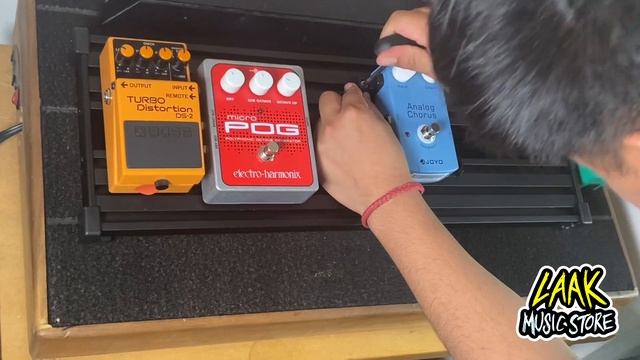 UNA PEDALBOARD QUE NO NECESITA VELCRO PARA PONER TUS PEDALES!🔥 GUITTO PEDALBOARD GPB смотреть онлайн