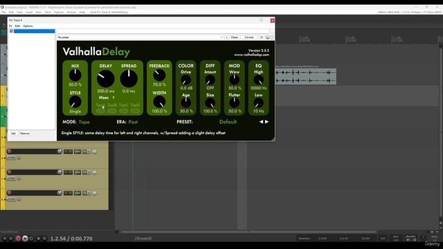 03.16. Create Track from Preset: Part 2