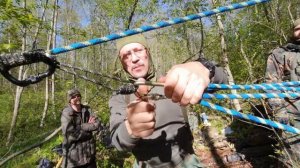 Веревачная переправа от А до Я вторая часть.