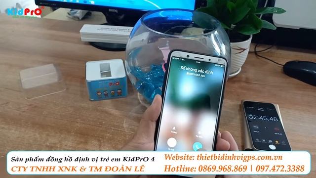 Test Khả Năng Chống Nước của Đồng Hồ Định Vị Trẻ Em KidPrO 4 смотреть онлайн
