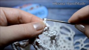 Воротник крючком. Мастер класс. Collar crochet