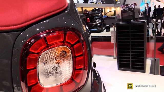 2019 Smart Brabus Ultimate E Shadow Edition - Exterior Interior Walkaround - 2019 Geneva Motor Show смотреть онлайн