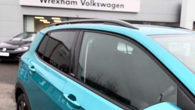 Approved Used Volkswagen T-Cross United 1.0 TSI 110ps Makena Turquoise | Wrexham Volkswagen смотреть онлайн