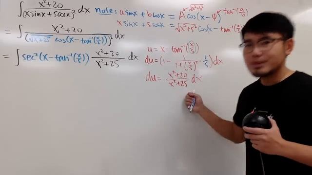 Integral of (x^2+20)/(x*sin(x)+5cos(x))^2 смотреть онлайн
