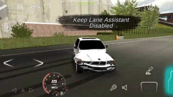 пытаюсь дрифт на полном приводе на BMW M5 E34