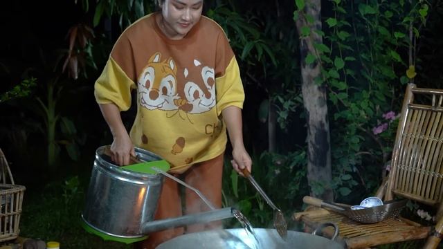 Cold weather at night eat Razor clam with sea snail soup - Countryside life TV смотреть онлайн